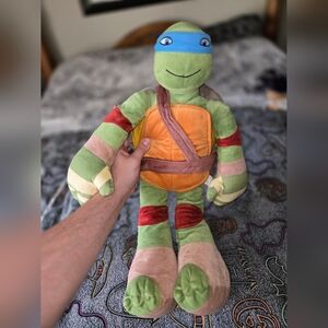 Nickelodeon Teenage Mutant Ninja Turtles Leonardo Plush Large 24" Stuffed Doll